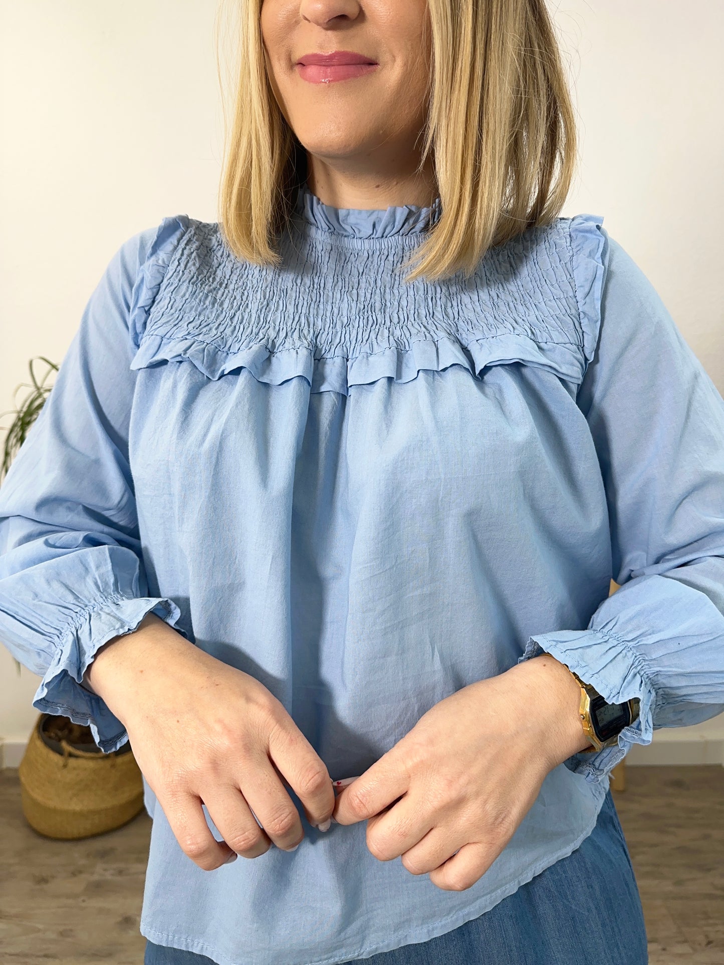 BLUSA AMALIA AZUL