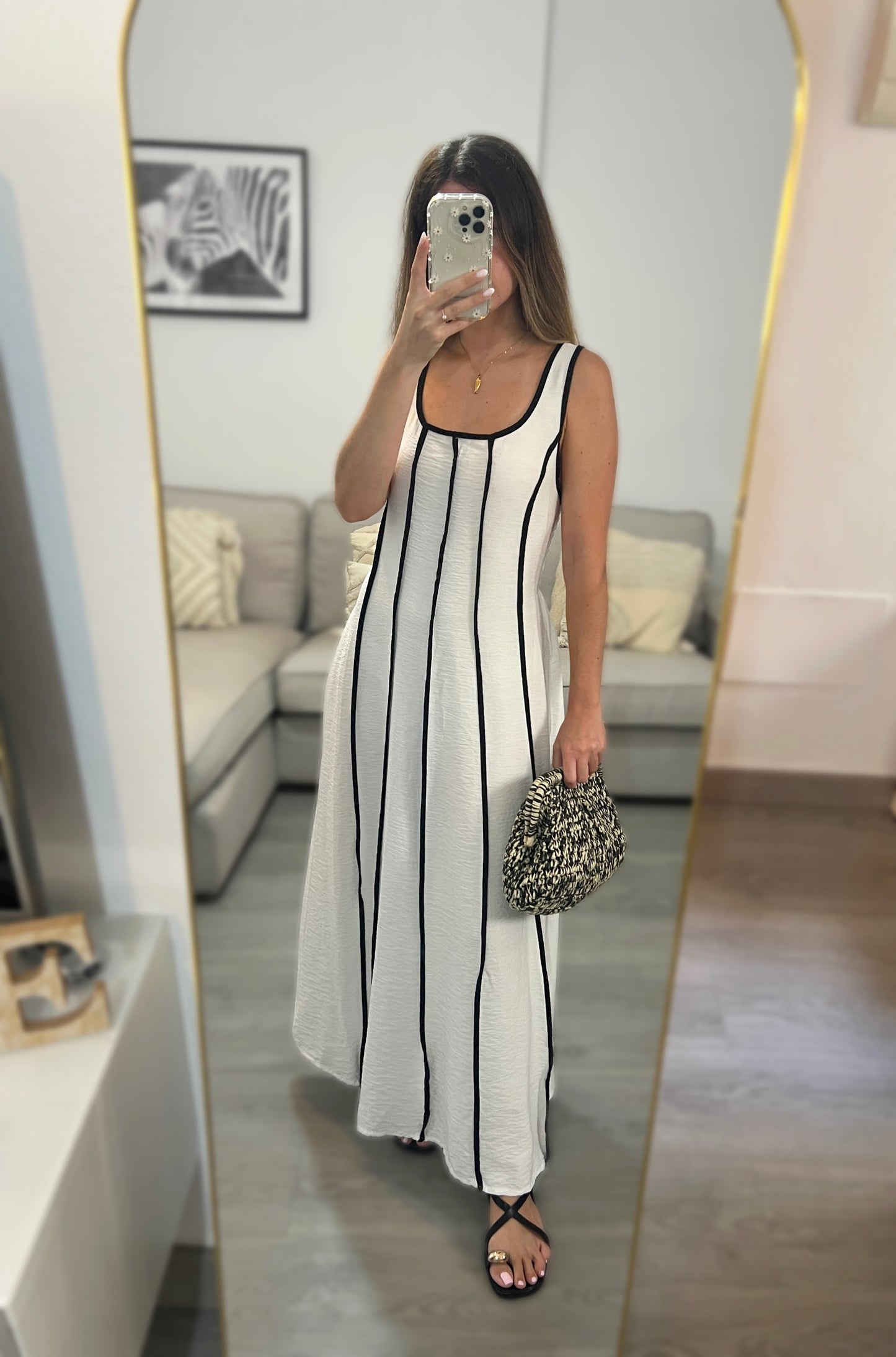 VESTIDO AÑORETA BLANCO