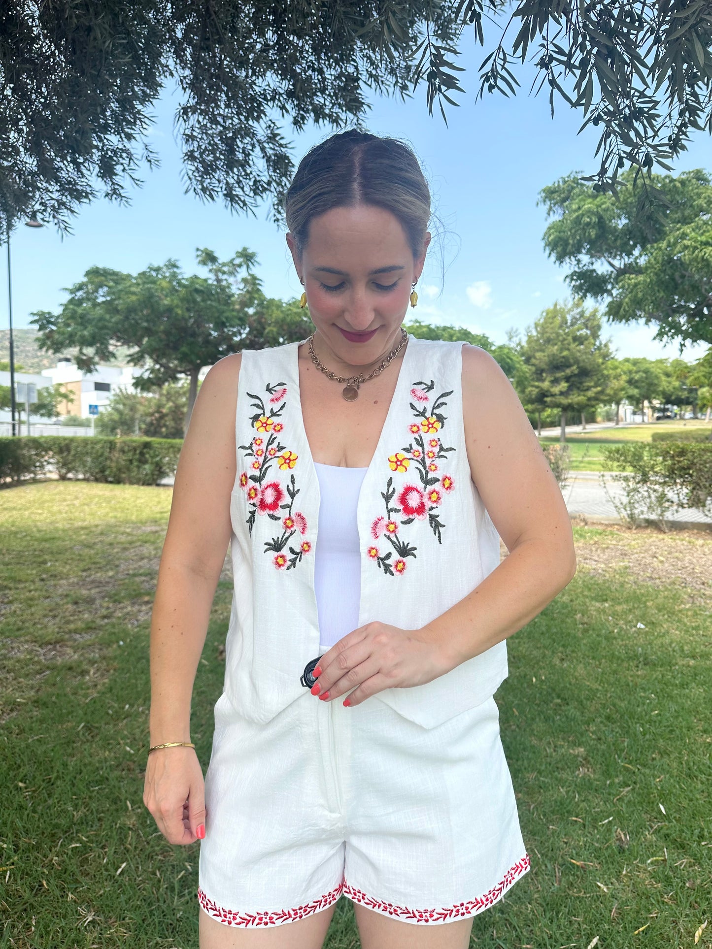 CONJUNTO FLORAL