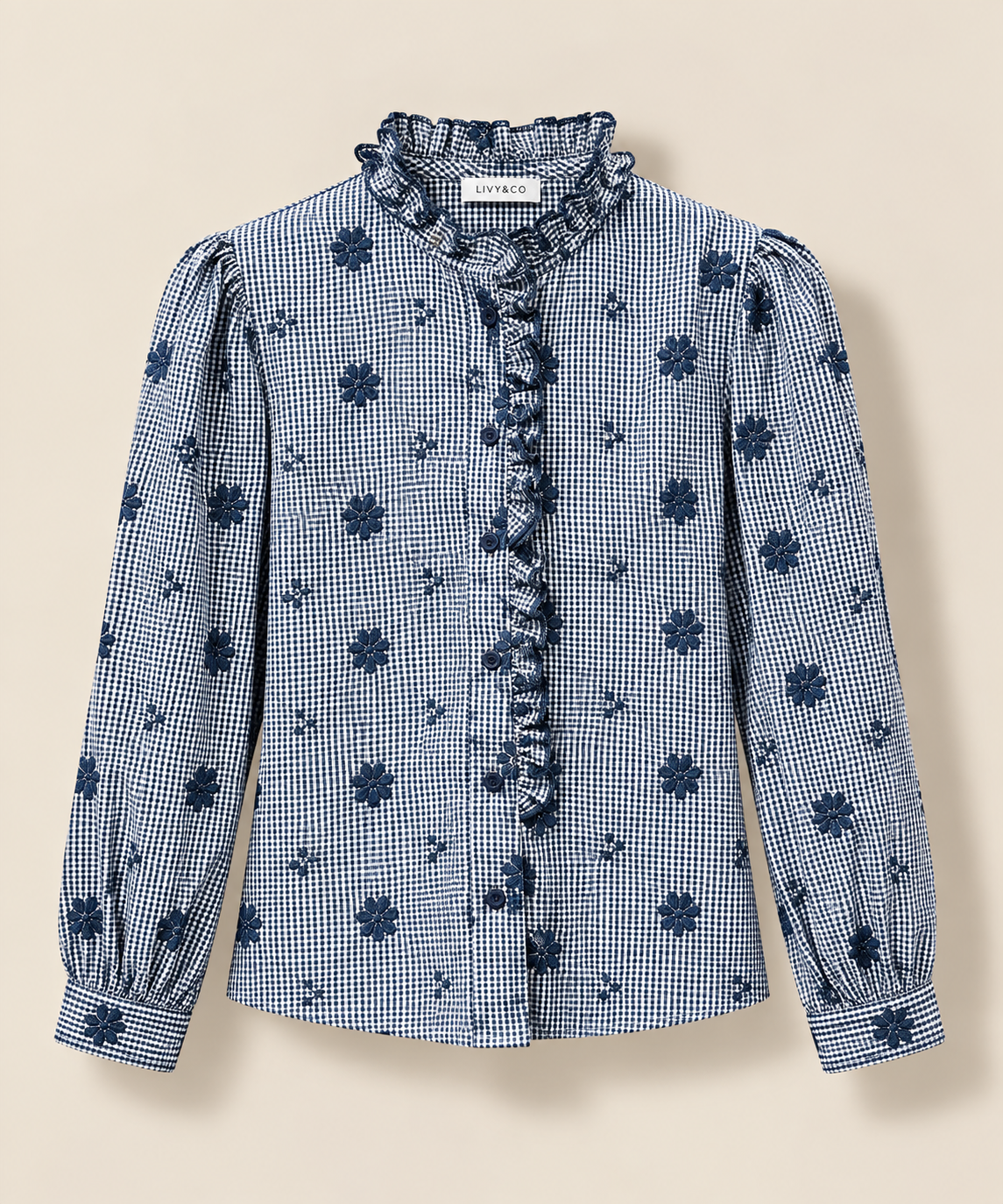 CAMISA CONSTANZA AZUL