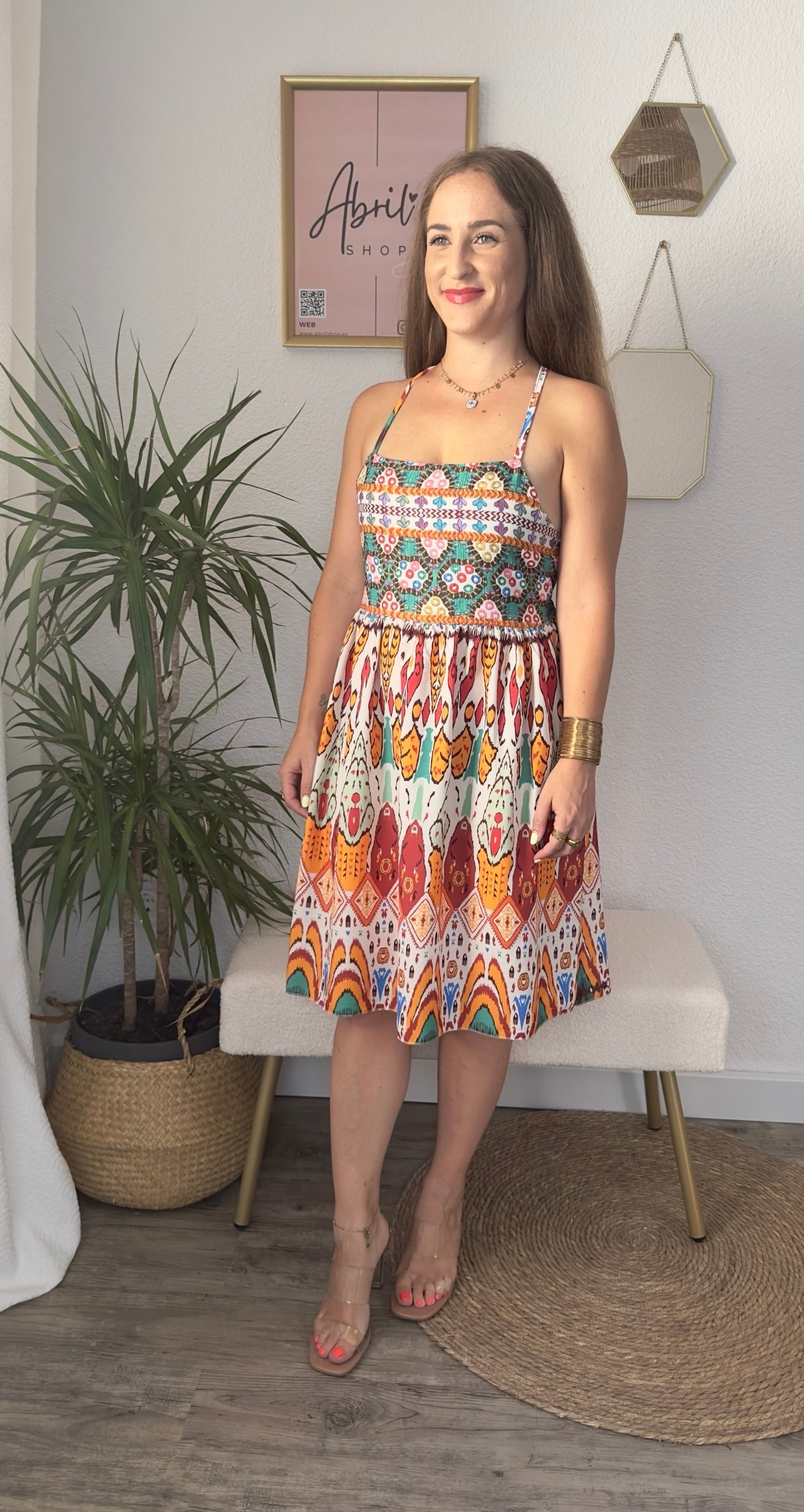 VESTIDO ROSA