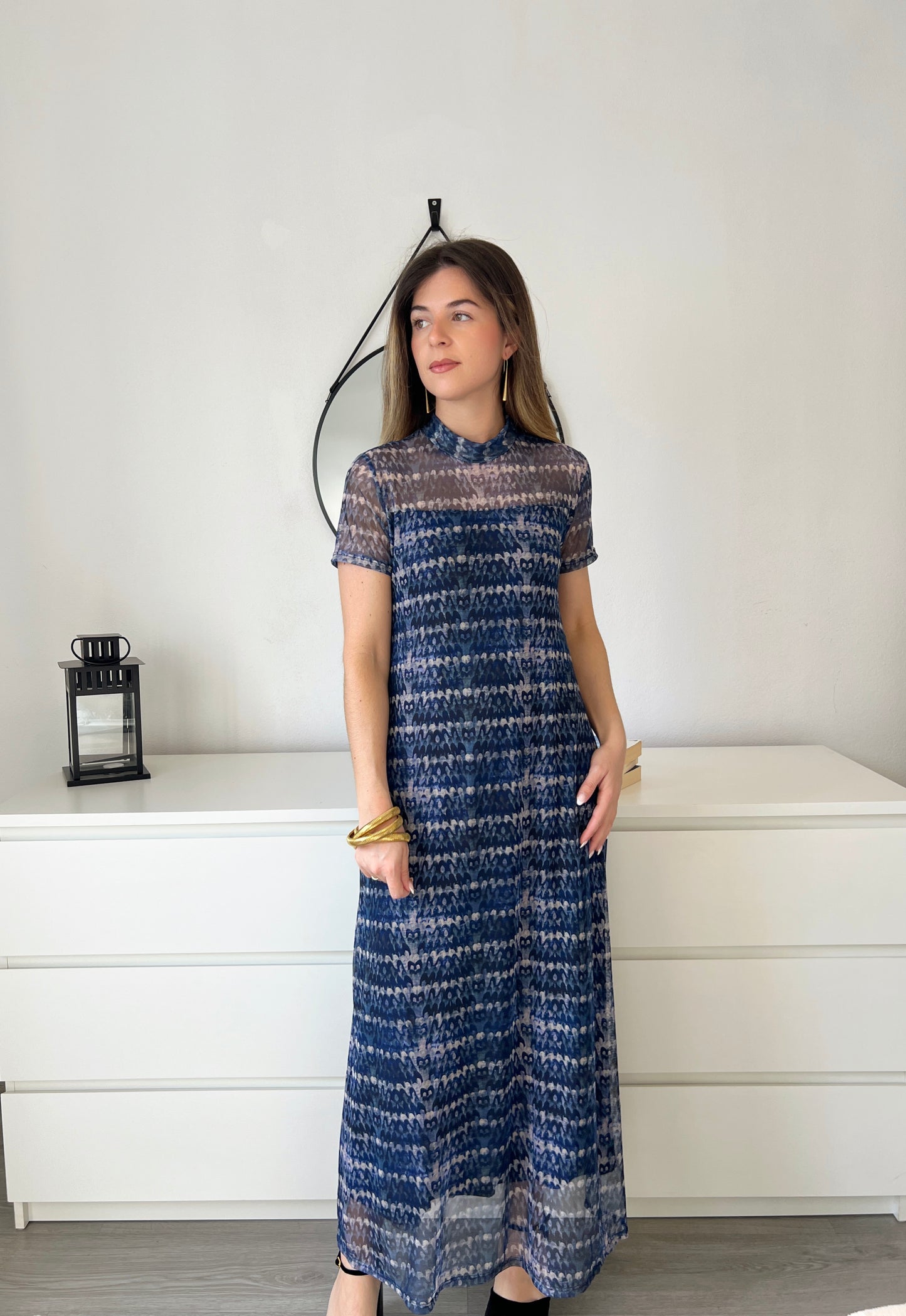 VESTIDO AZUL TUL