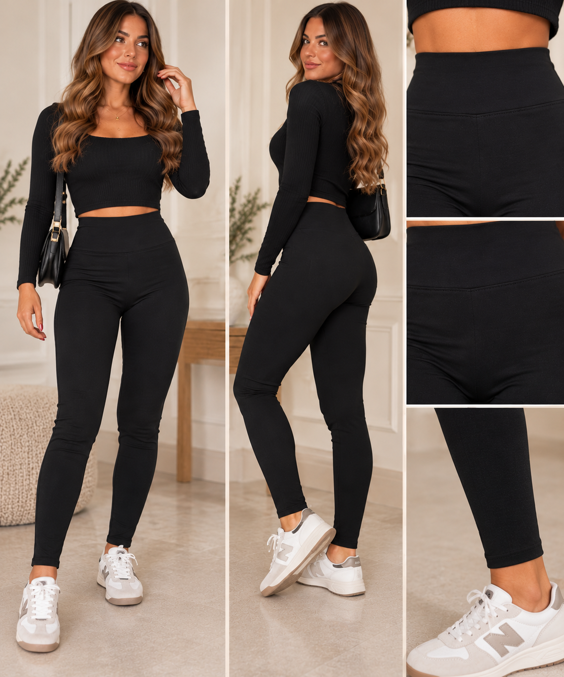 LEGGINGS NEGROS