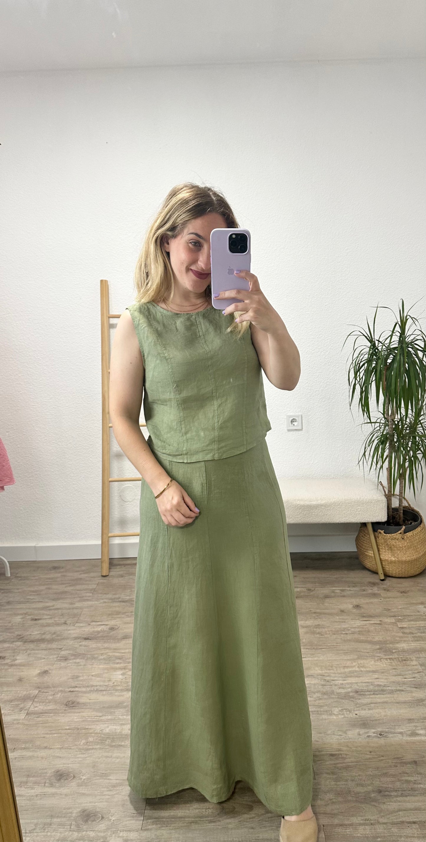 CONJUNTI LINO VERDE