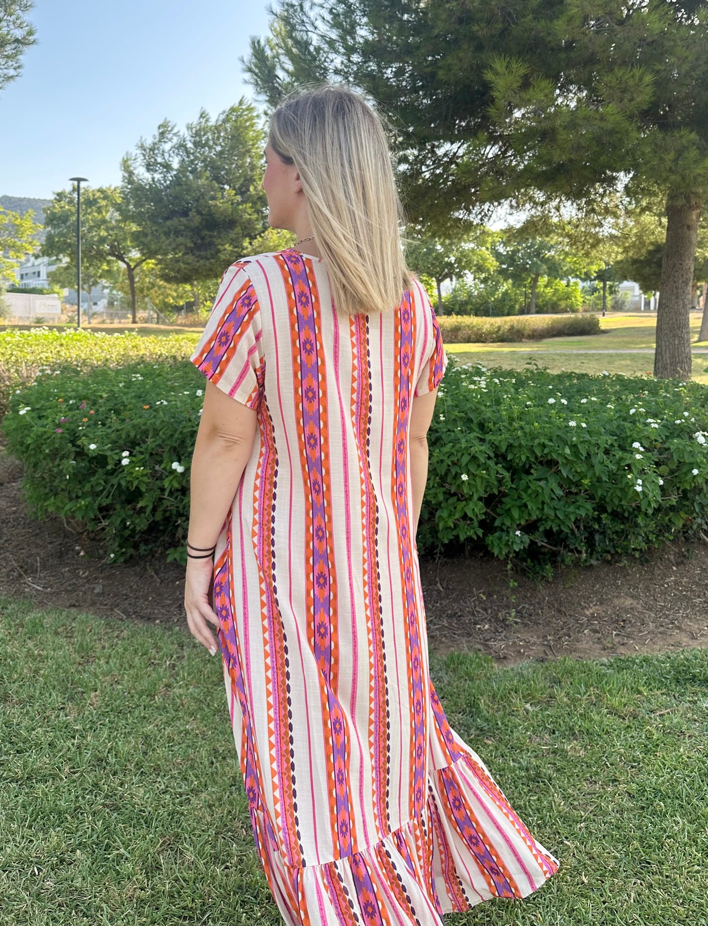VESTIDO CORAL