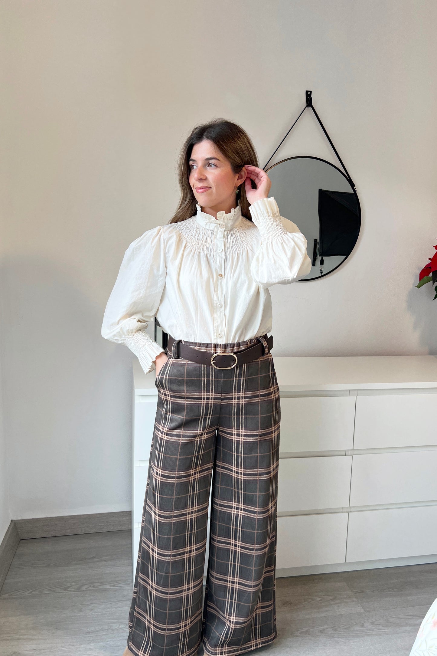 PANTALÓN ANTE VERDE