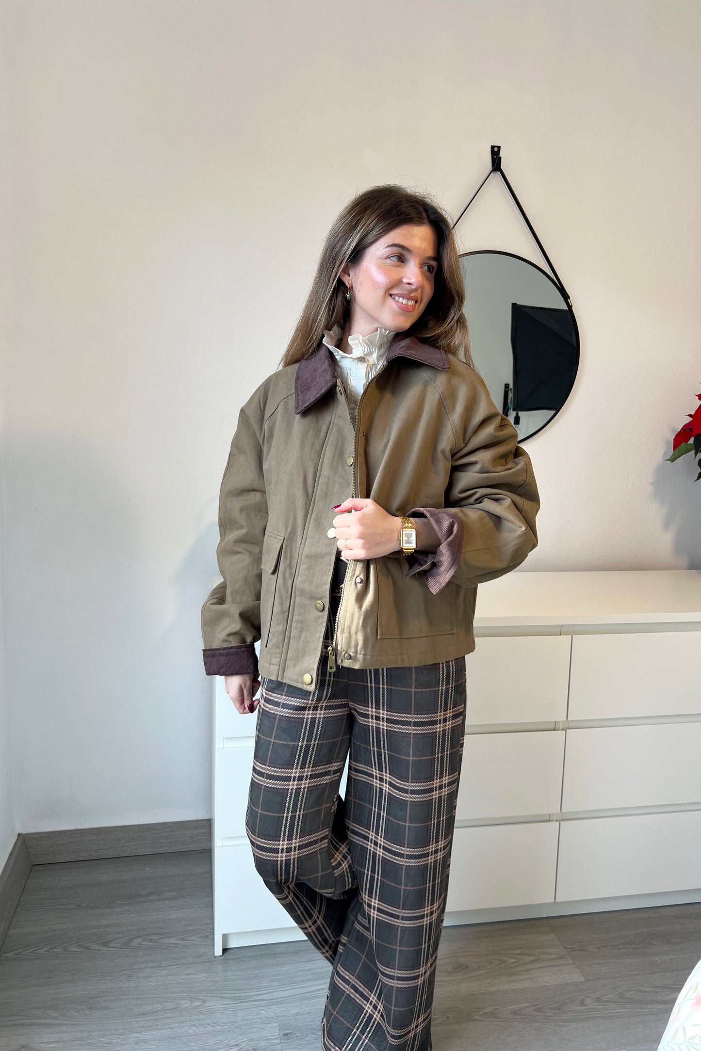 CHAQUETA BARBOUR VERDE