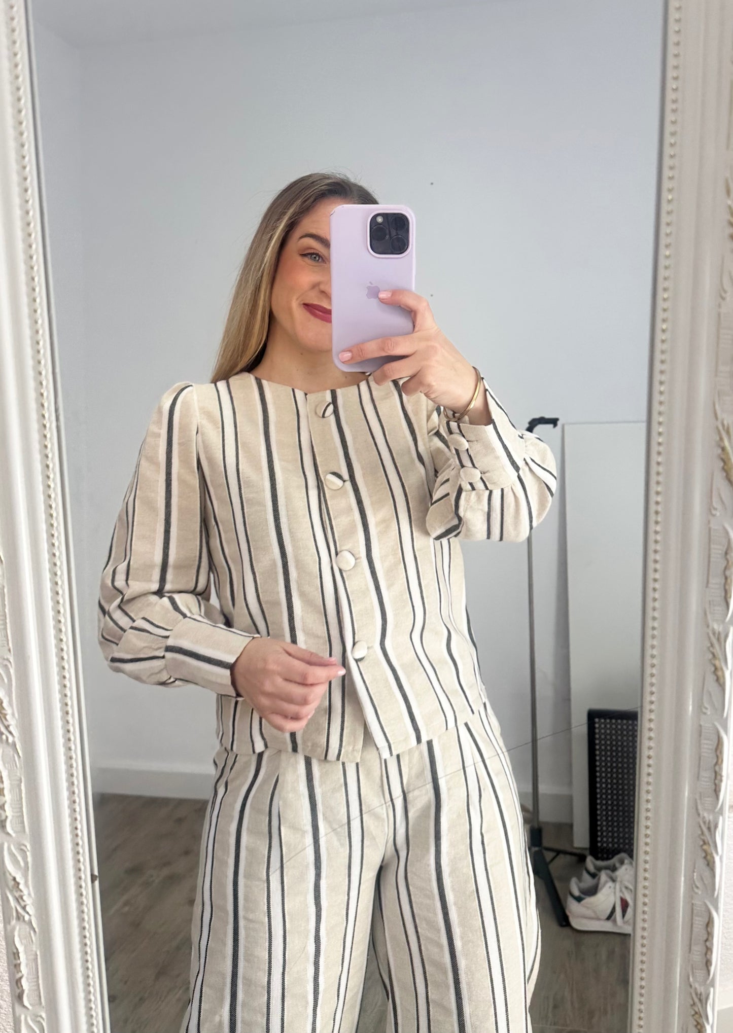 CHAQUETA RAYAS CAMILA