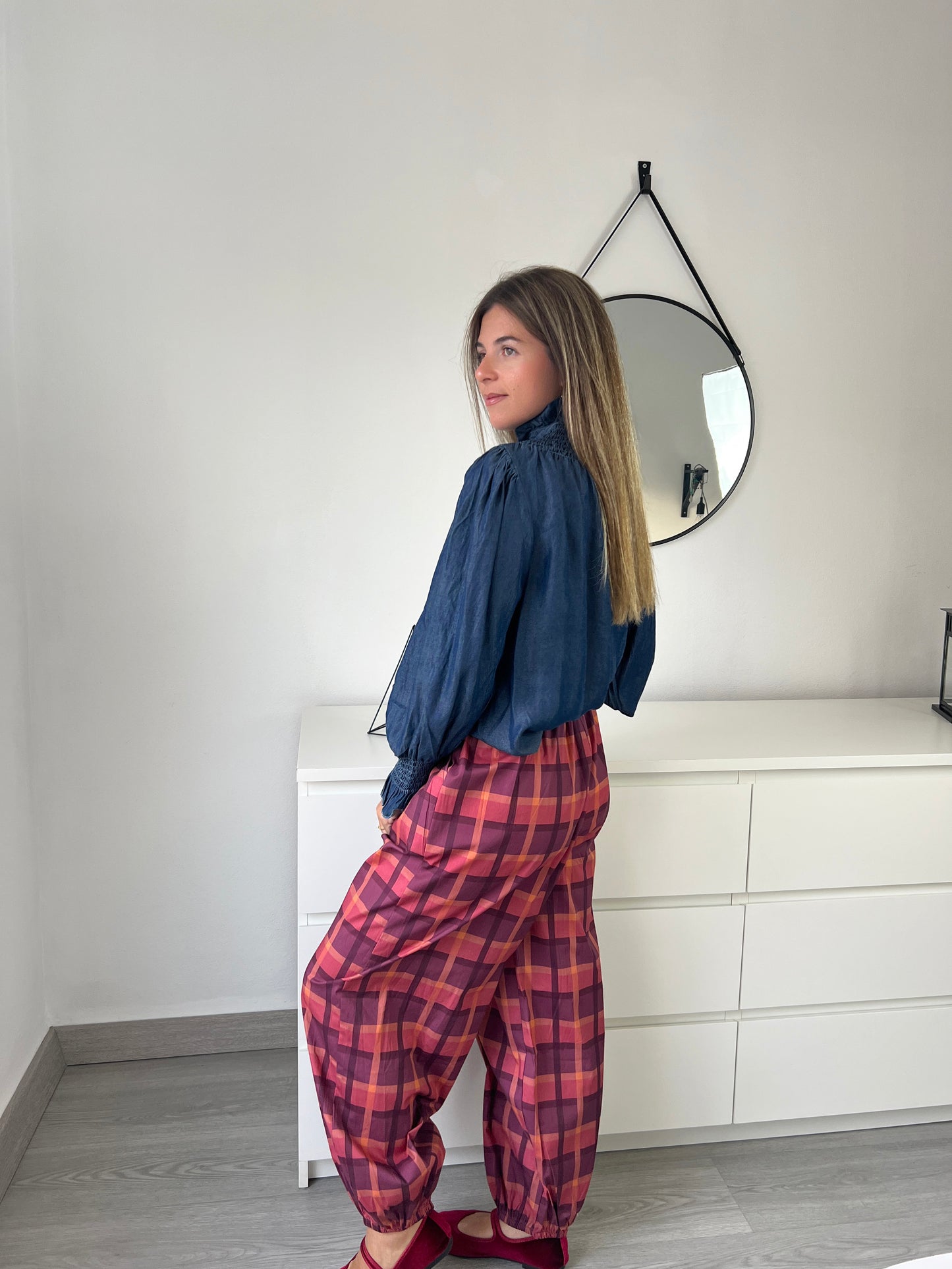 PANTALÓN CUADROS