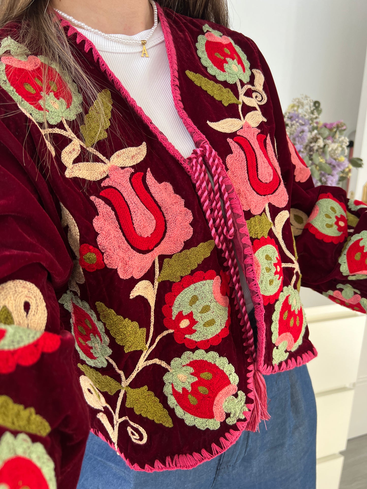 CHAQUETA LISBOA BURDEOS