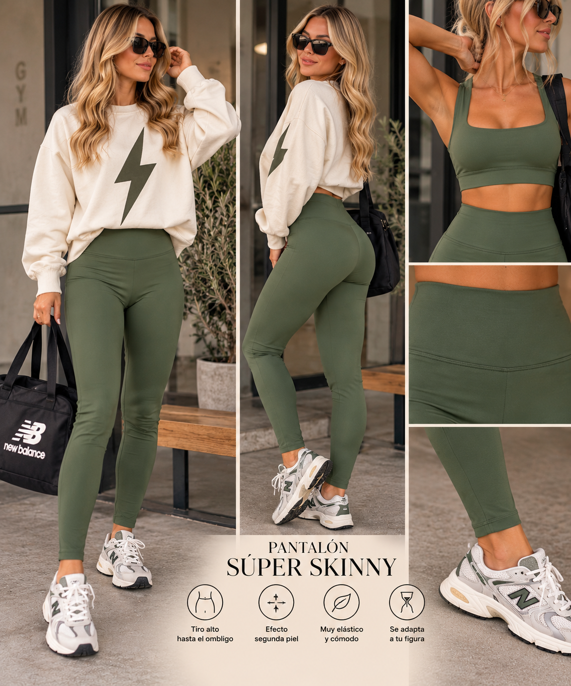 LEGGINGS VERDE