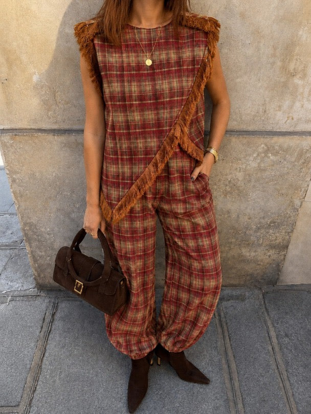 CONJUNTO FLECADO TEJA