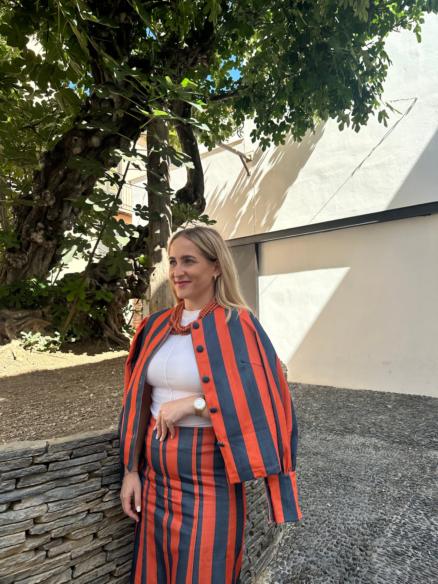 CHAQUETA RAYAS