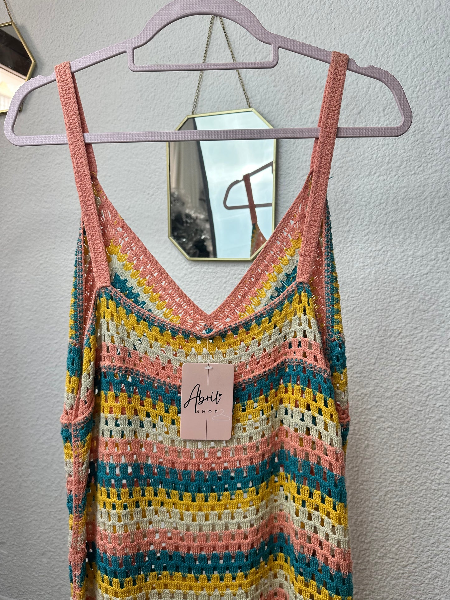 VESTIDO CROCHÉ