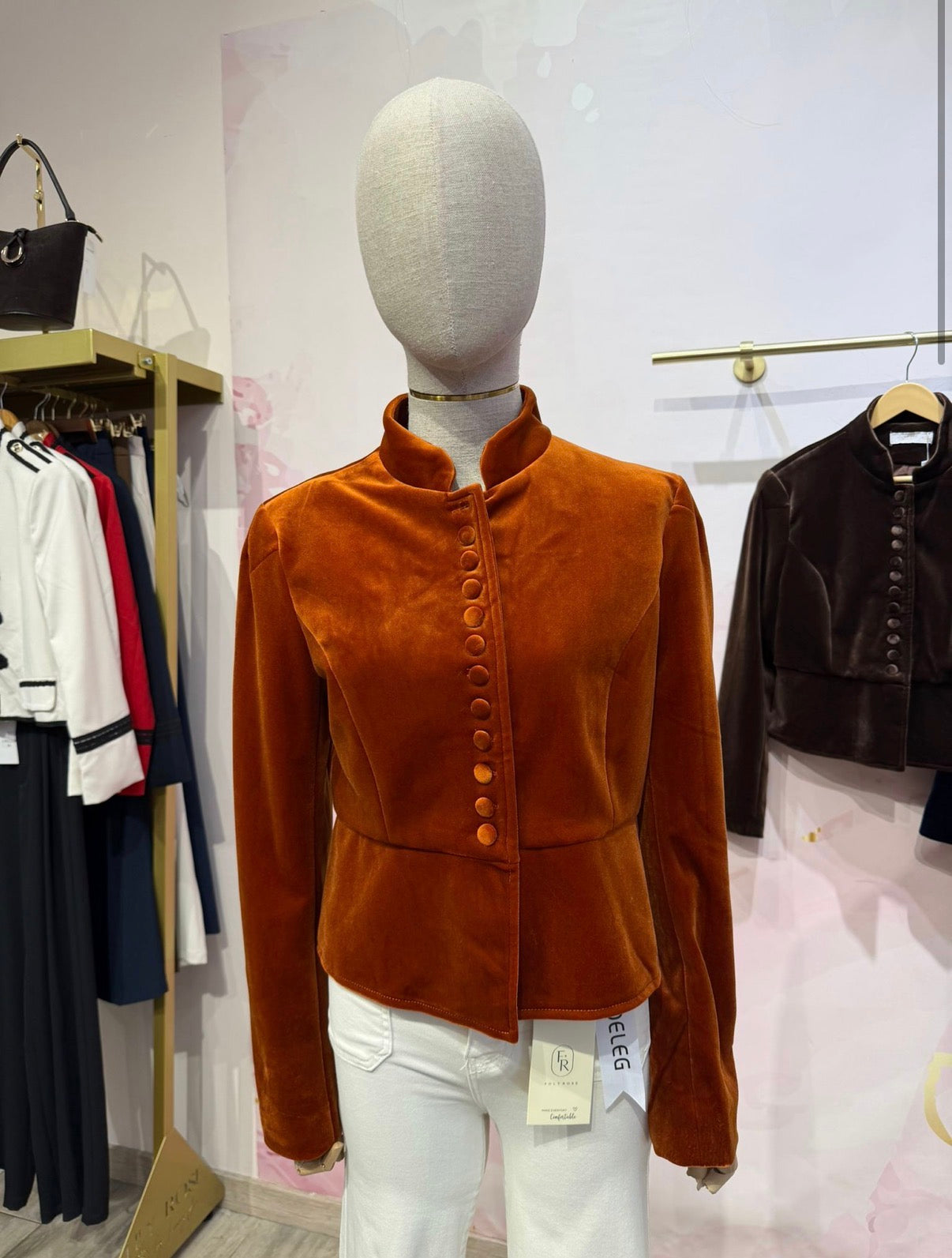 CHAQUETA TESSA TEJA