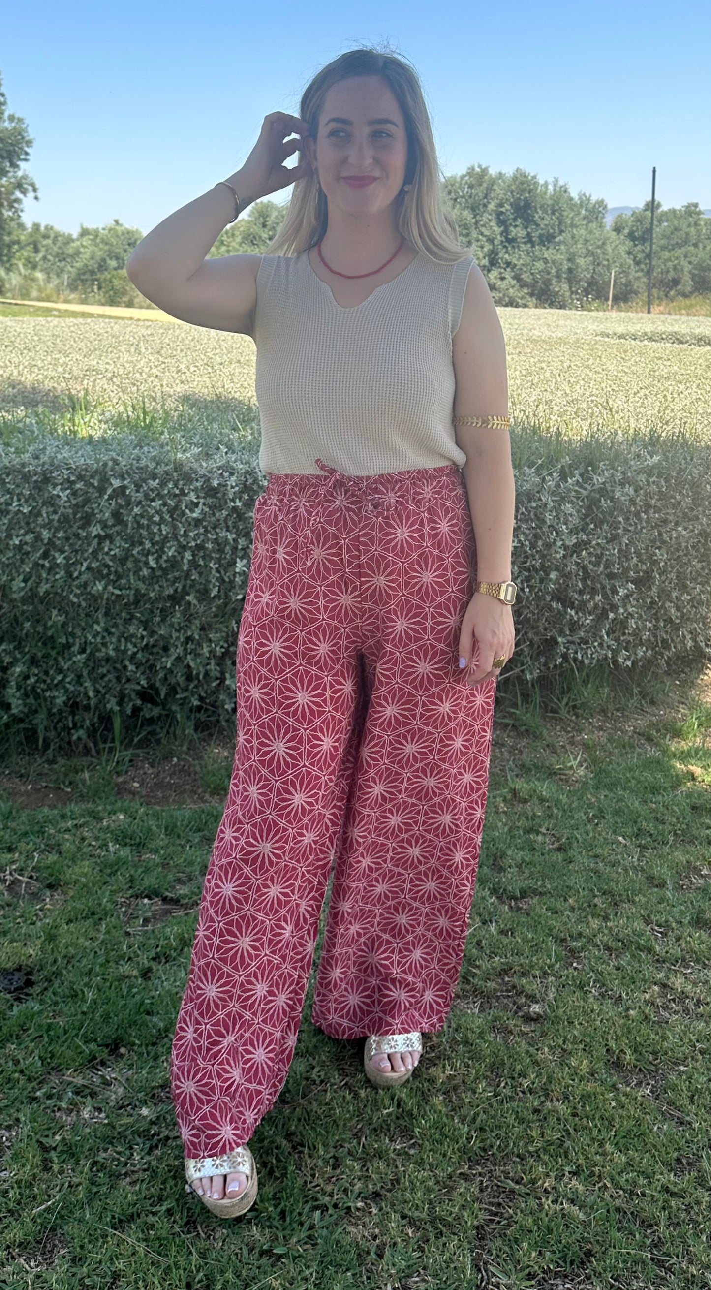 PANTALONES FLOR