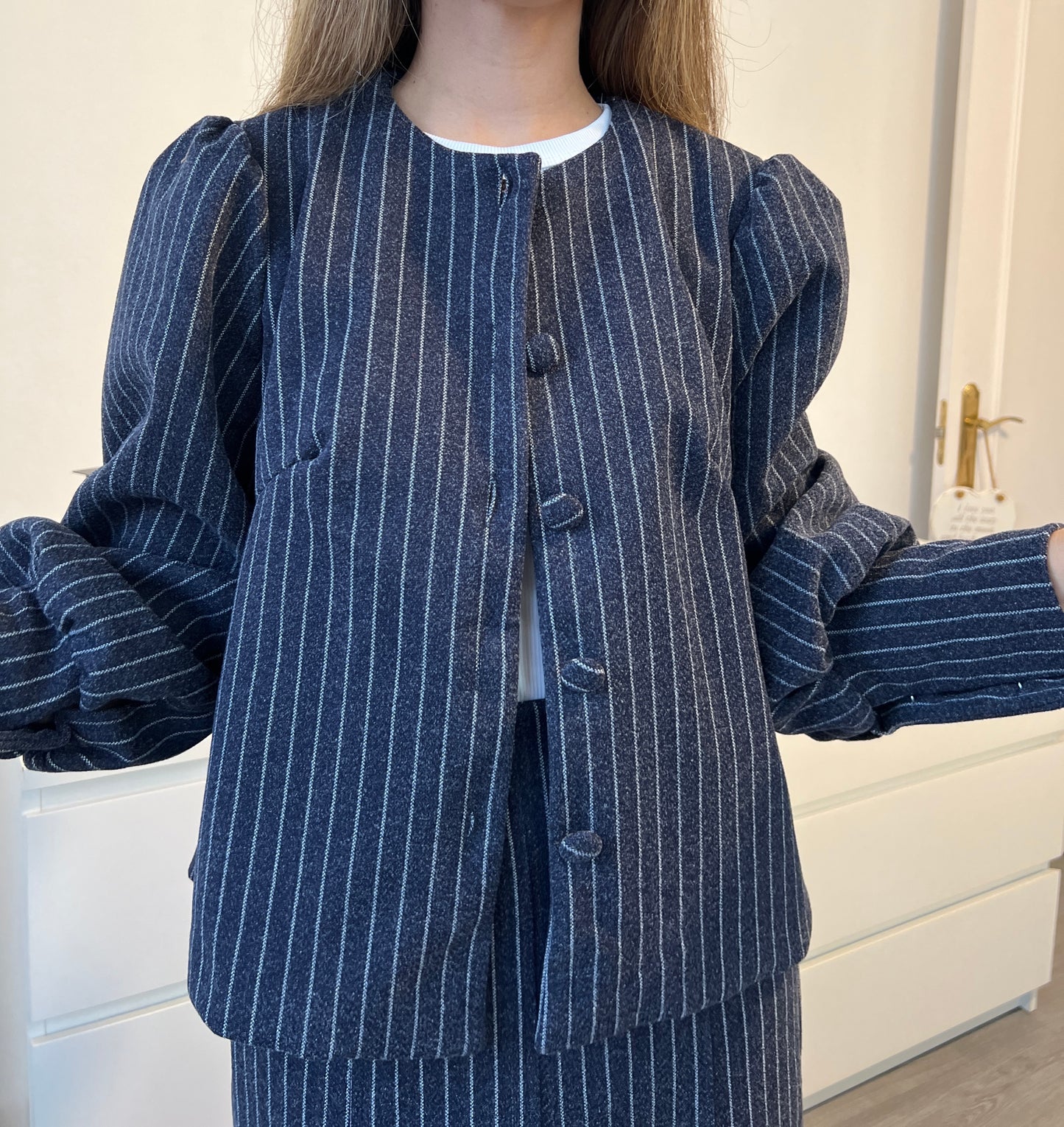 CHAQUETA RAYA DIPLOMÁTICA