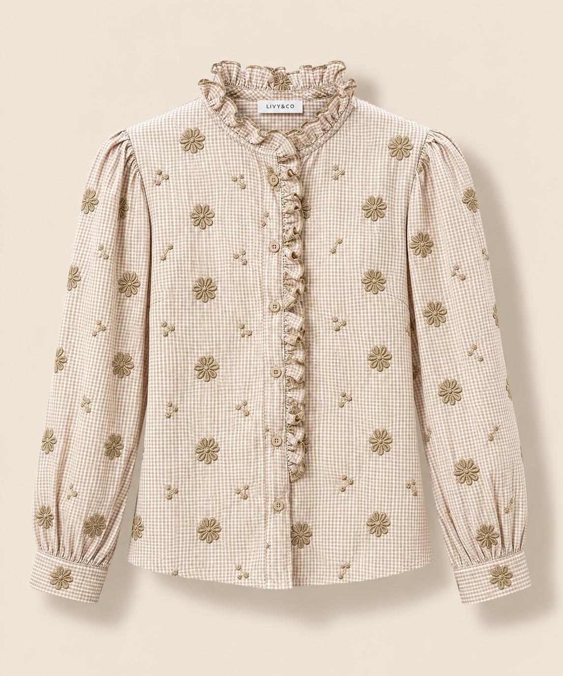 CAMISA CONSTANZA BEIGE