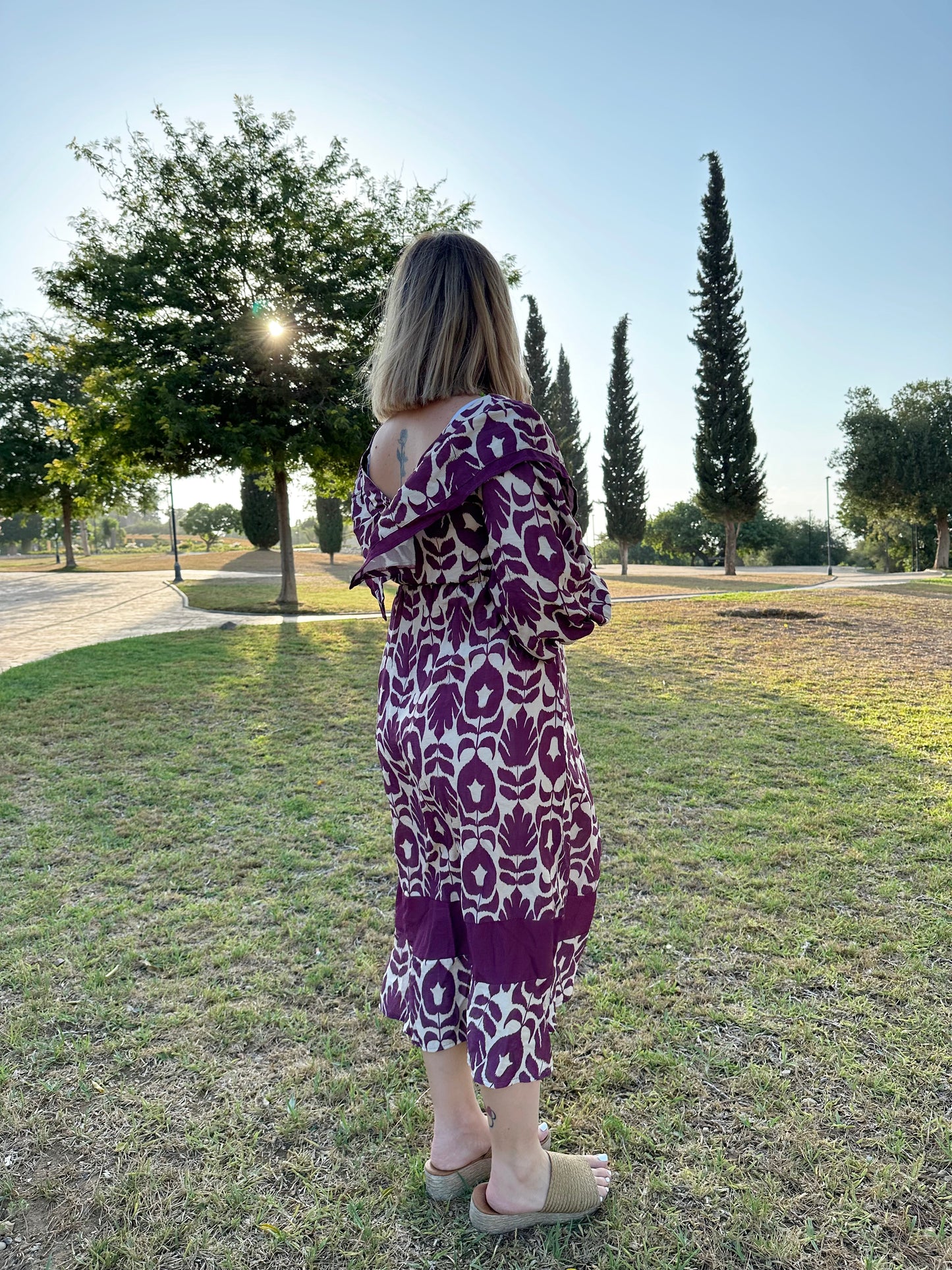 VESTIDO MORADO