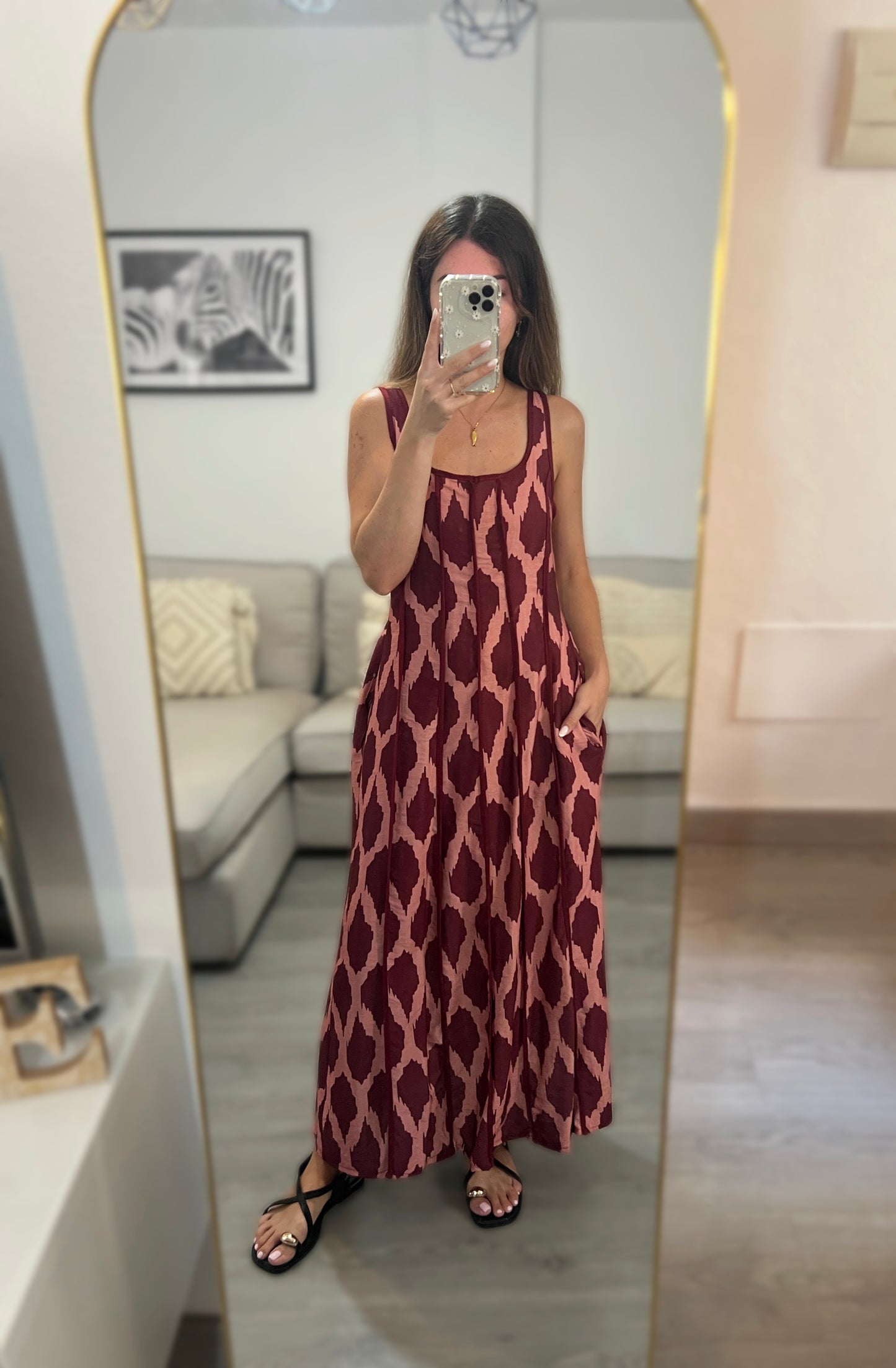 VESTIDO AÑORETA ROSA