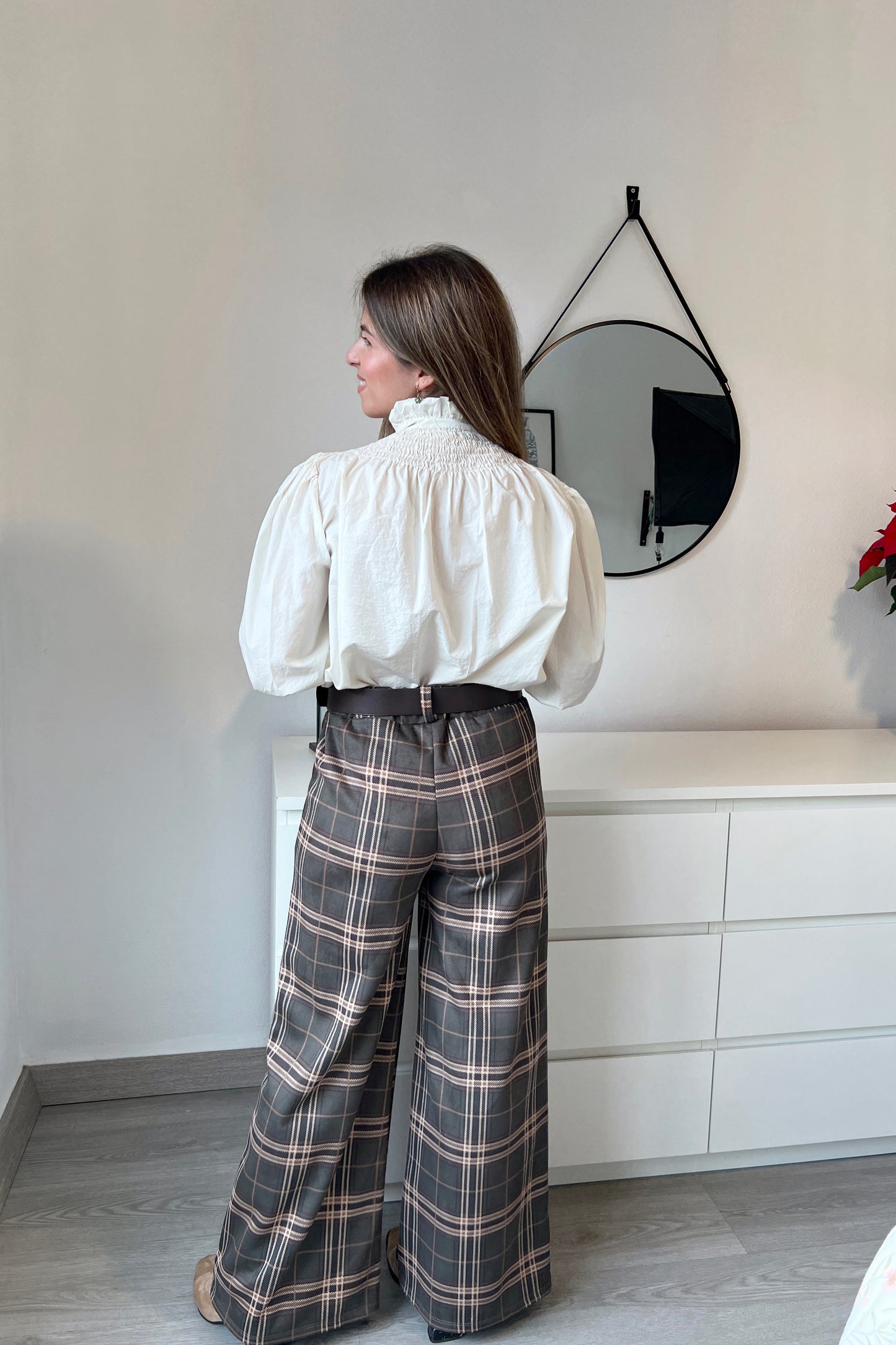 PANTALÓN ANTE VERDE