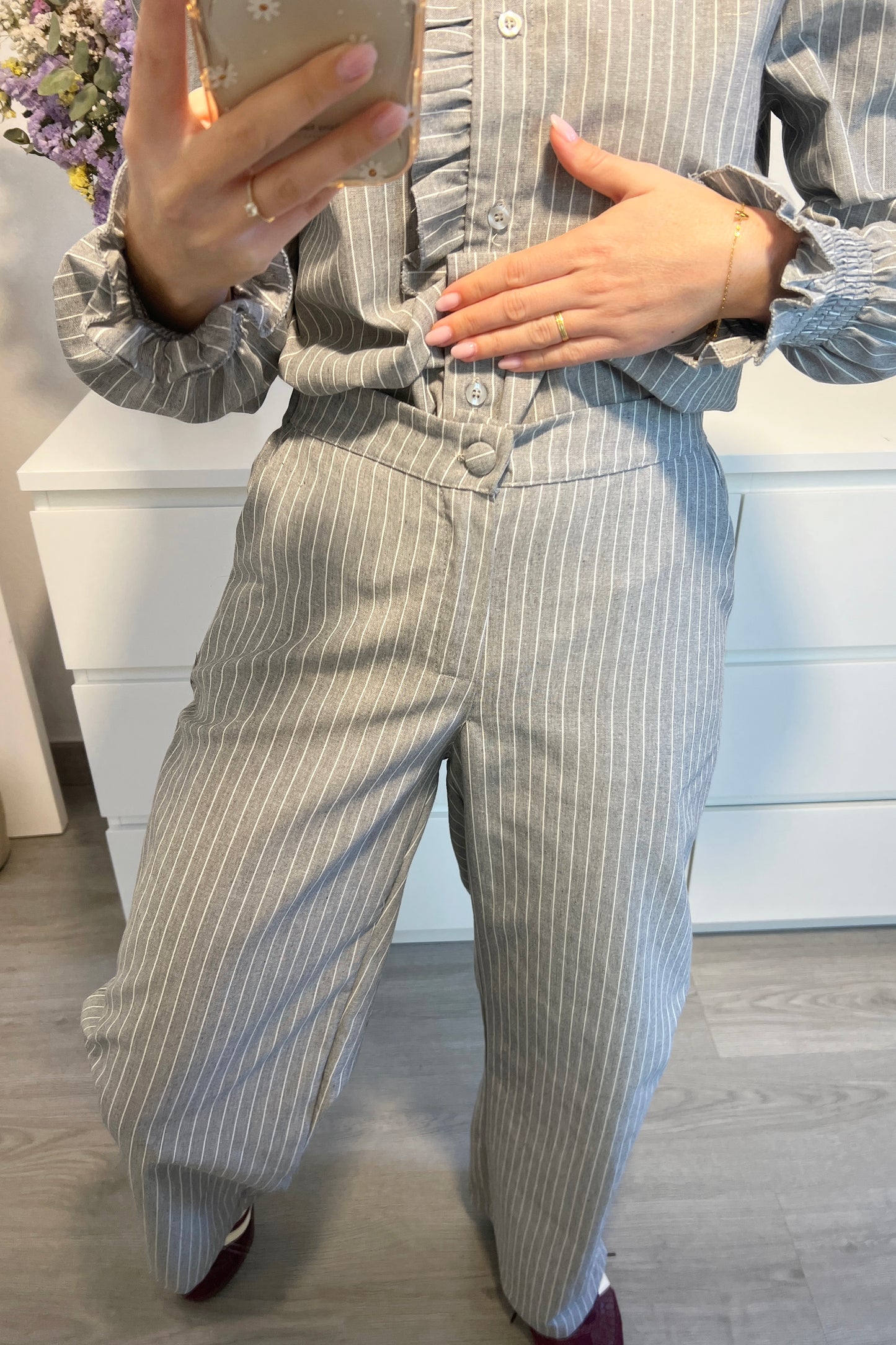 CONJUNTO NANTES GRIS