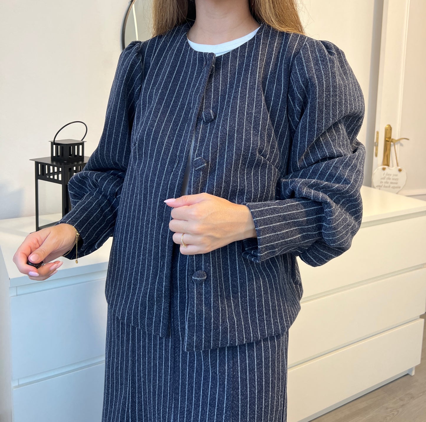 CHAQUETA RAYA DIPLOMÁTICA