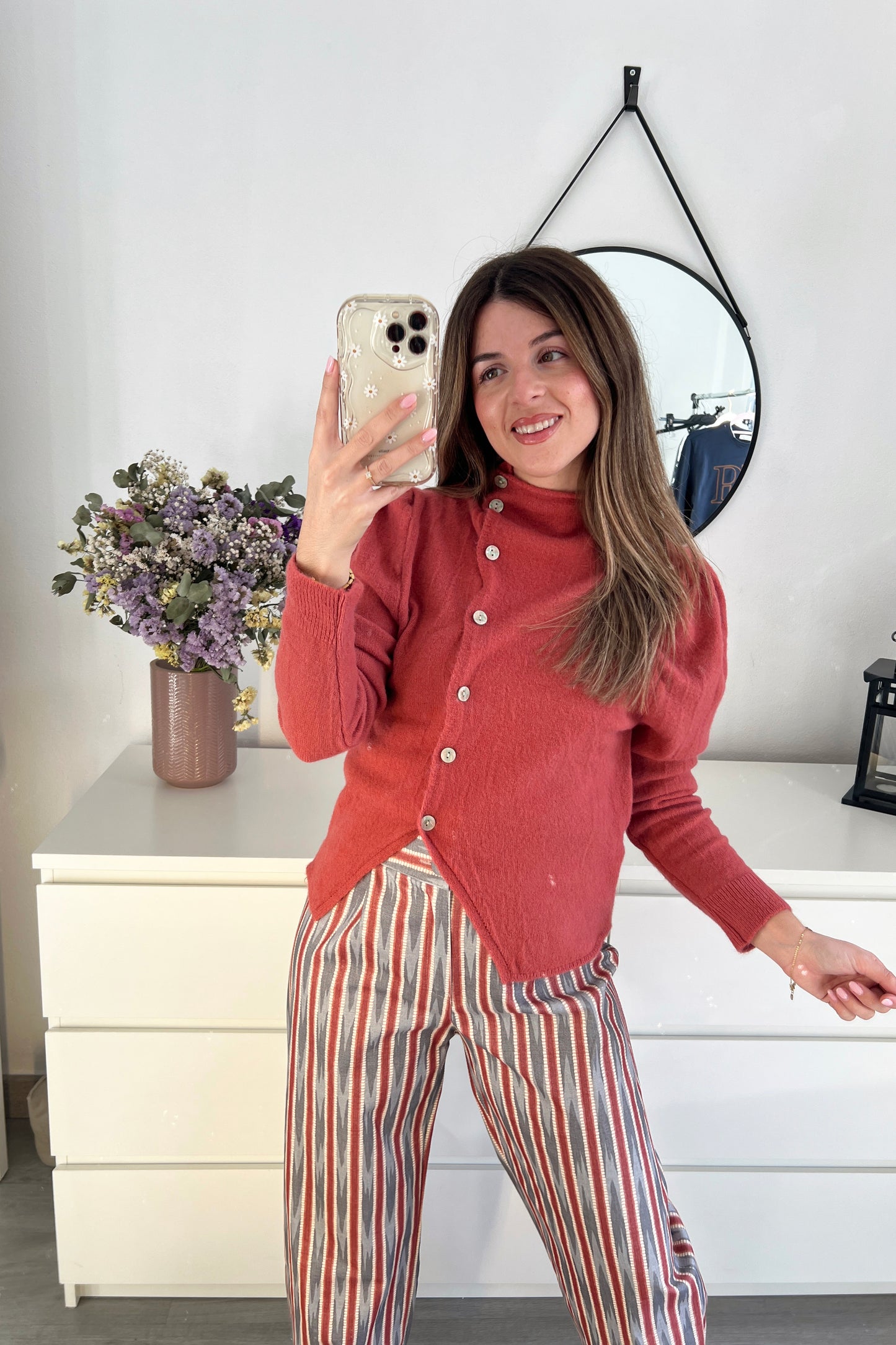 CÁRDIGAN LYON TERRACOTA