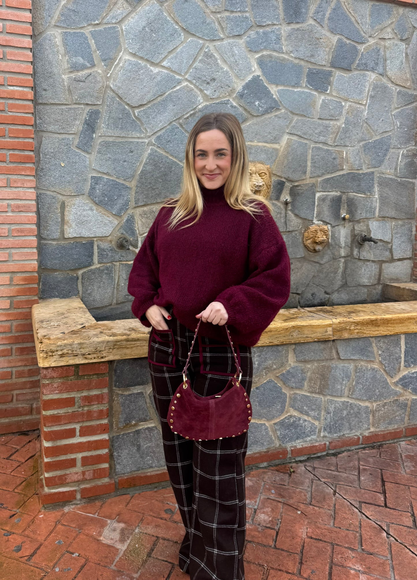 BOLSO PIEL TINTO