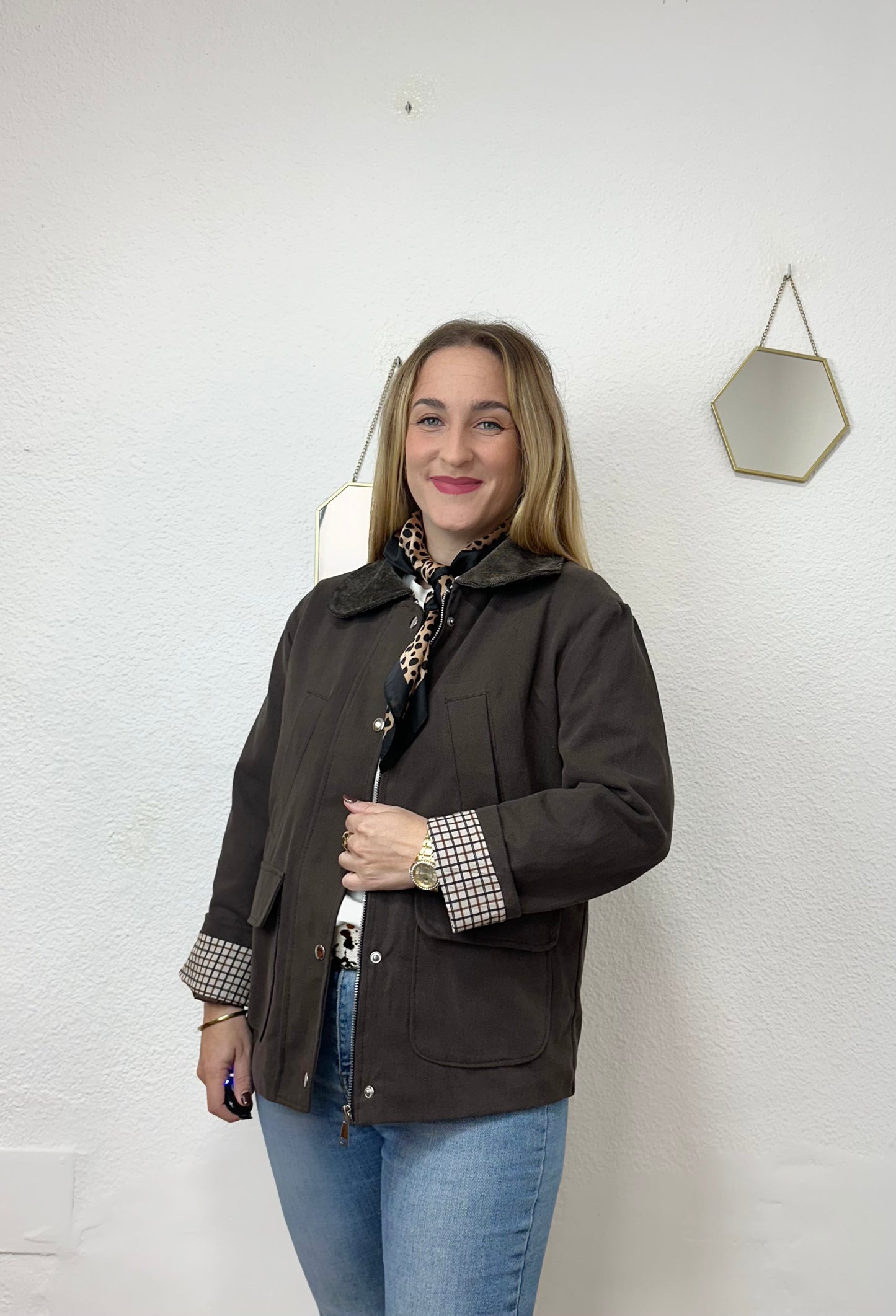 PARKA ESTILO BARBOU