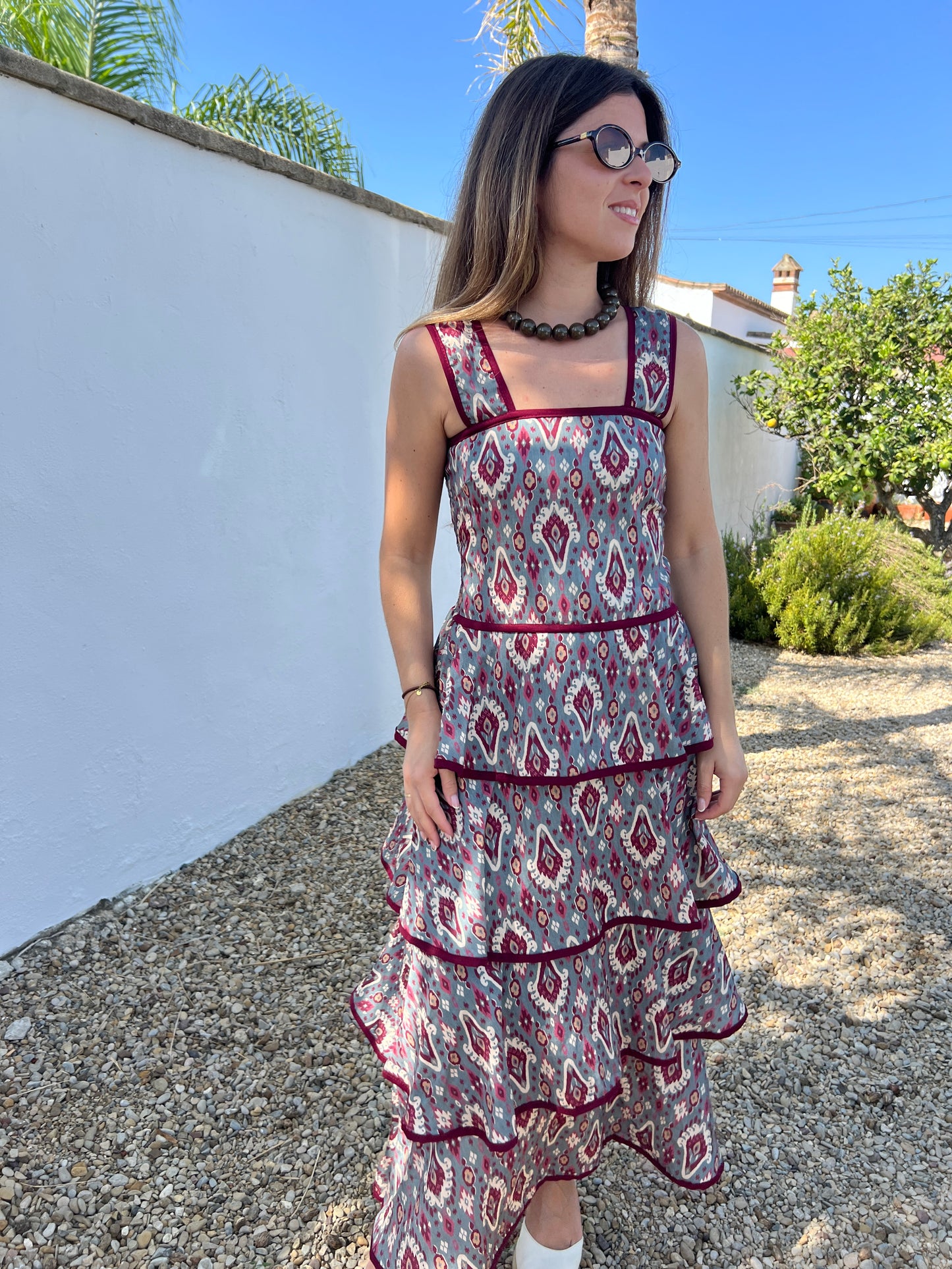 VESTIDO VOLANTES