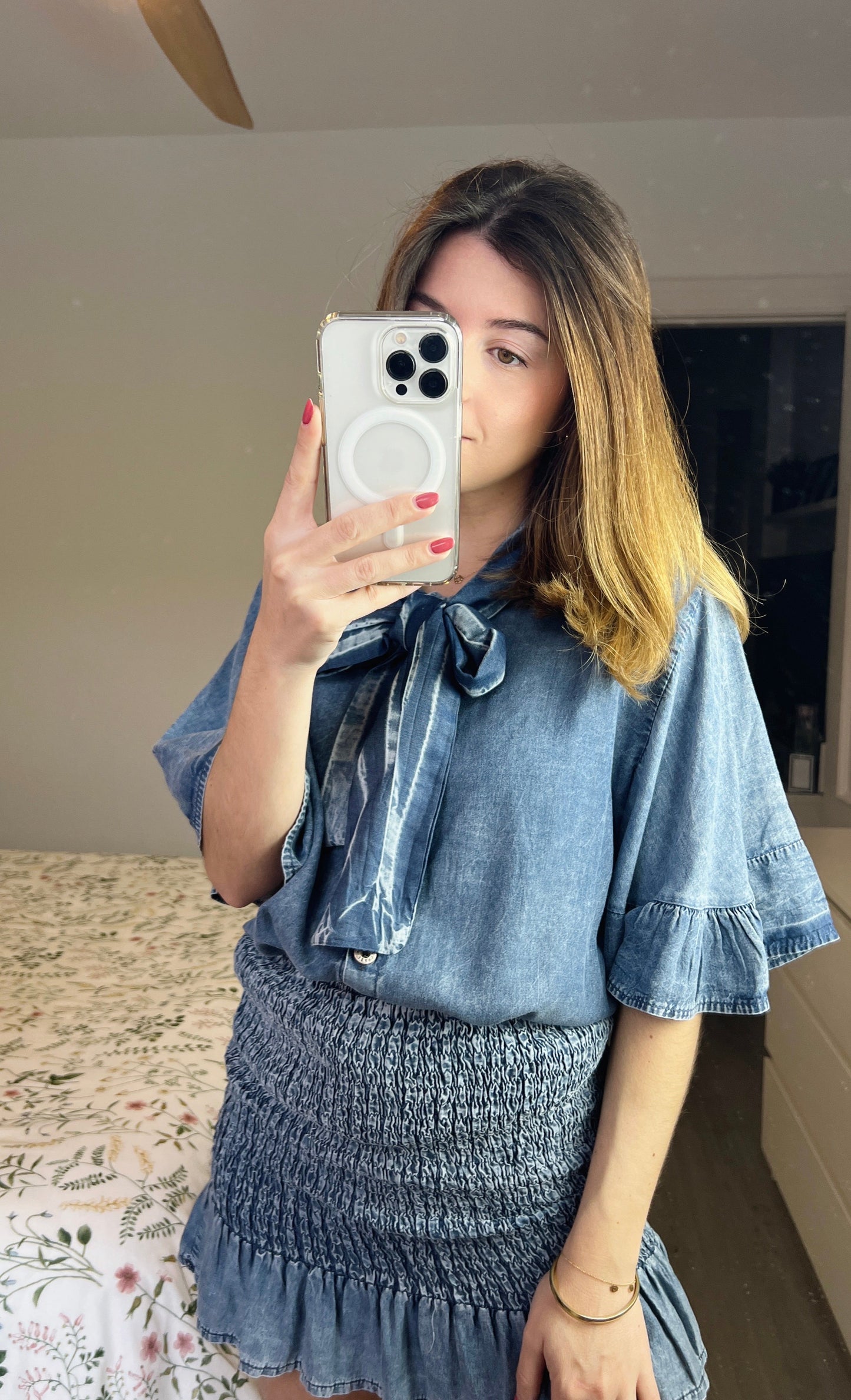 BLUSA AZUL