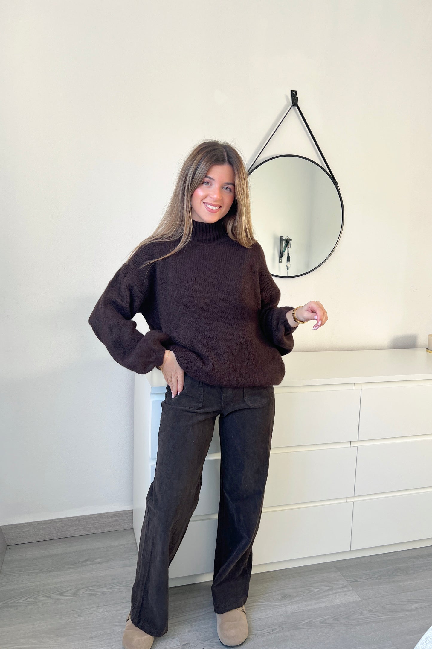 PANTALÓN PANA CHOCOLATE