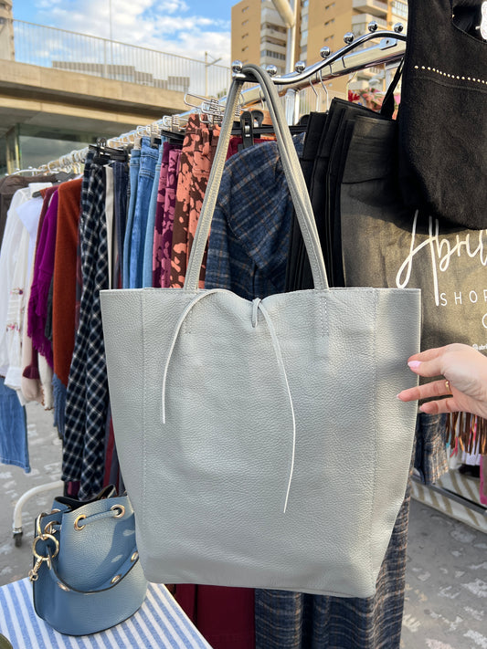 BOLSO TOTE GRIS