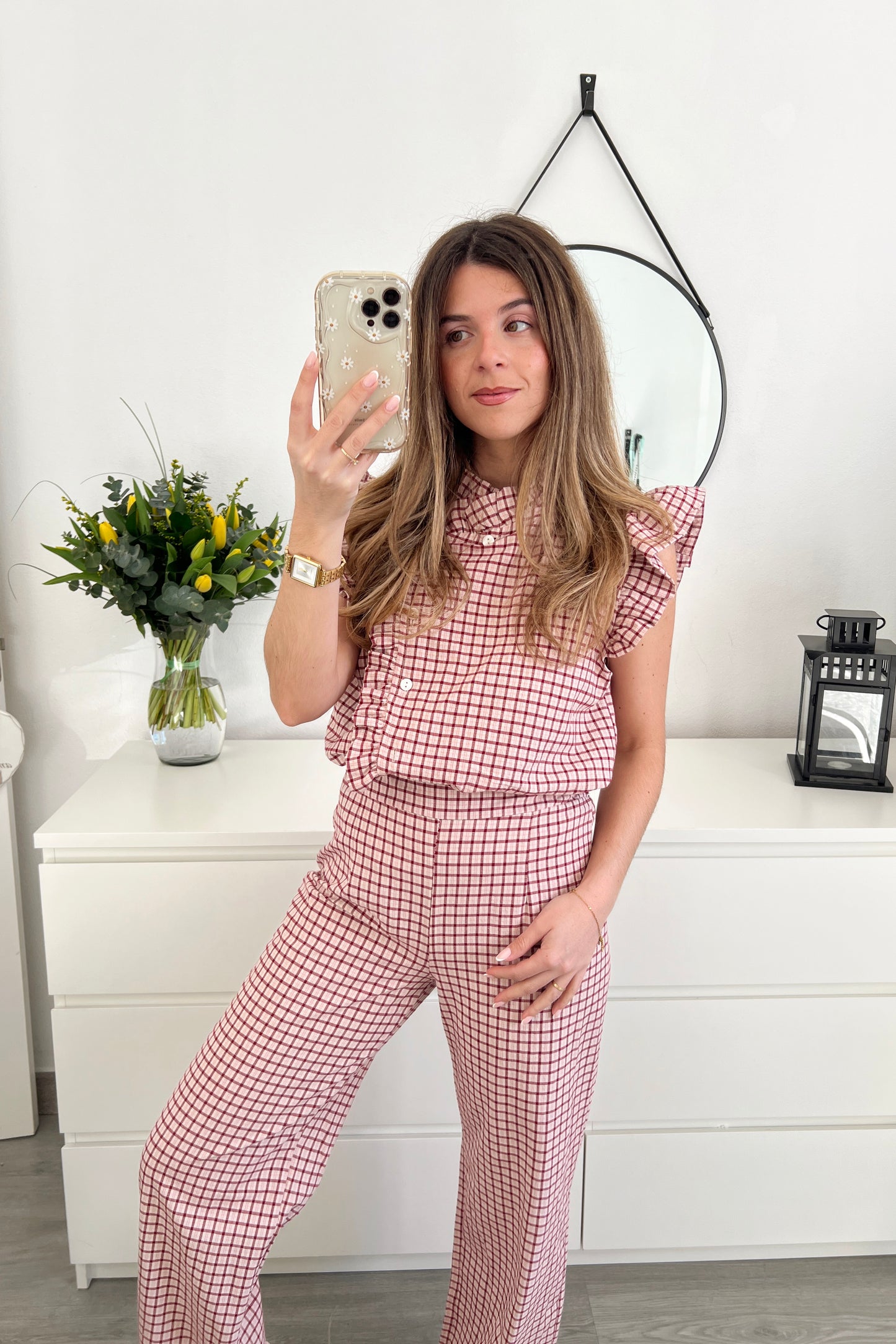 PANTALÓN MARTINA ROJA