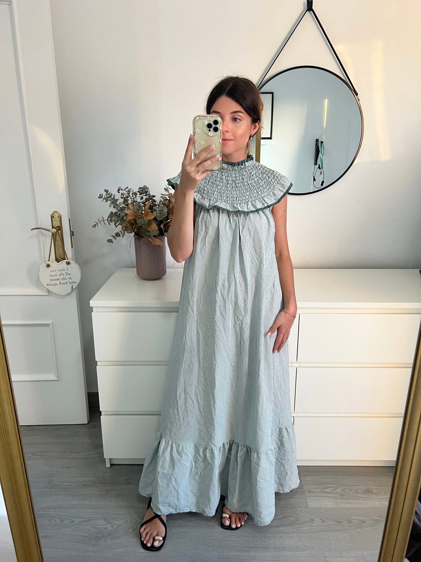 VESTIDO BABERO AZUL