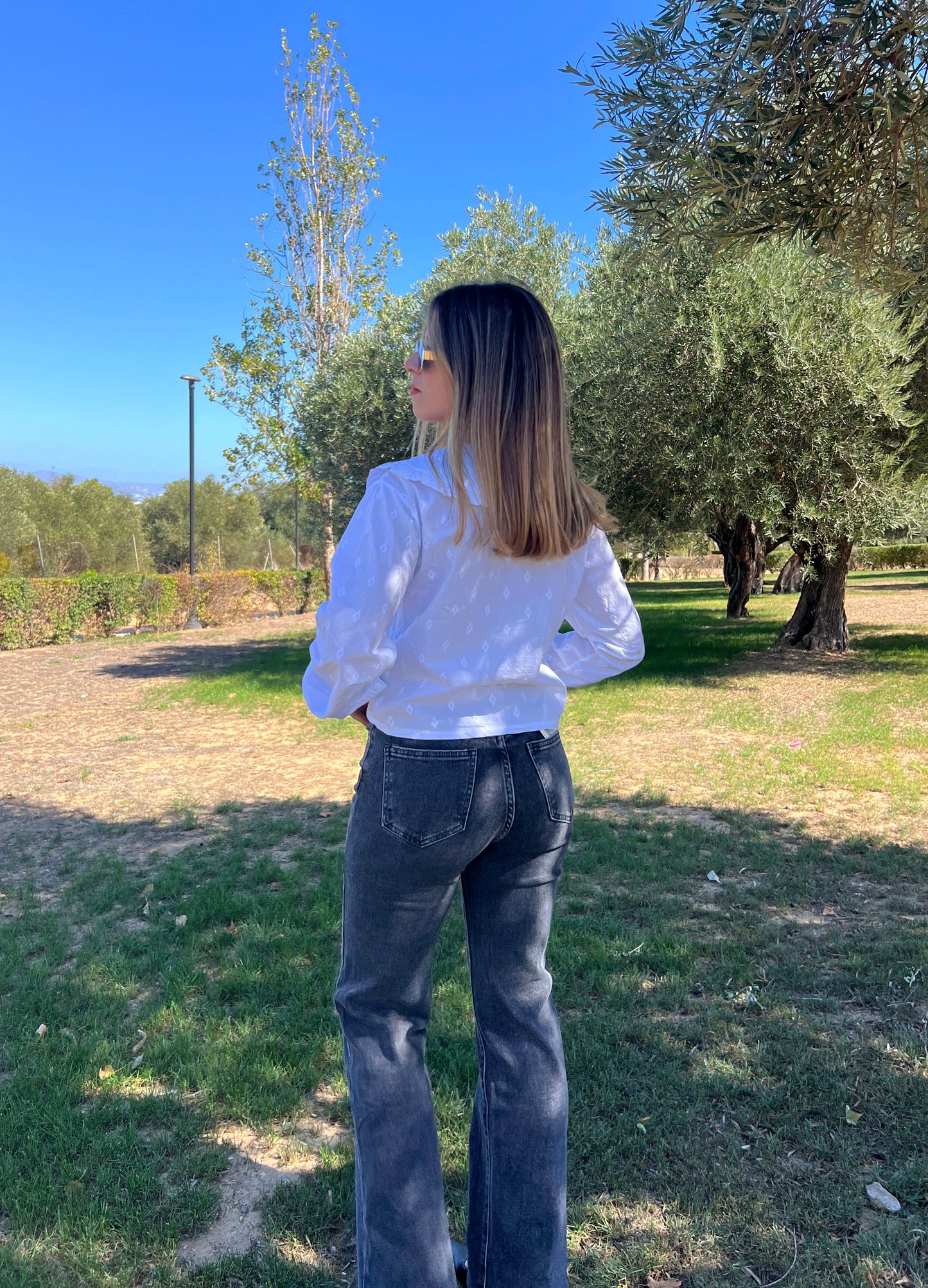 PANTALÓN STRAIGHT LEG NEGRO