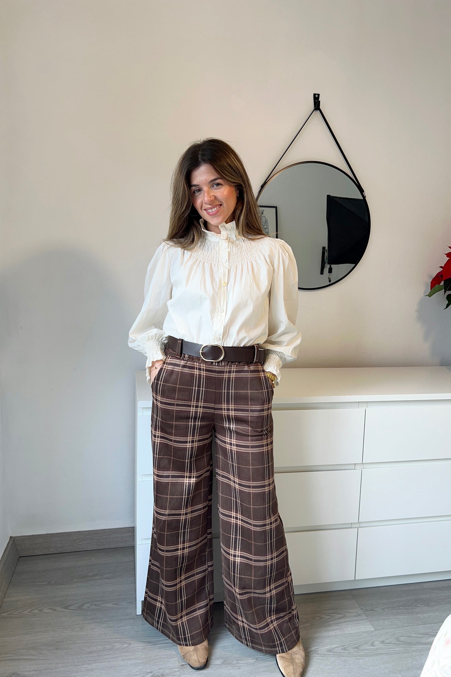 PANTALÓN ANTE MARRÓN