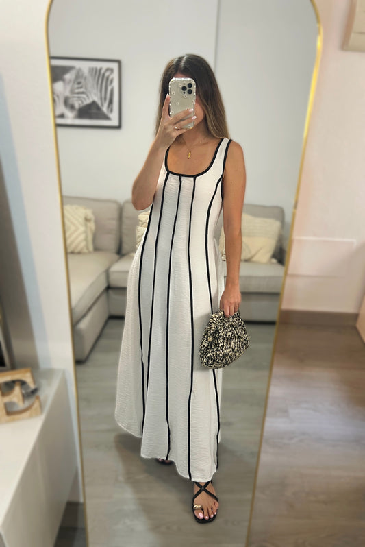 VESTIDO AÑORETA BLANCO