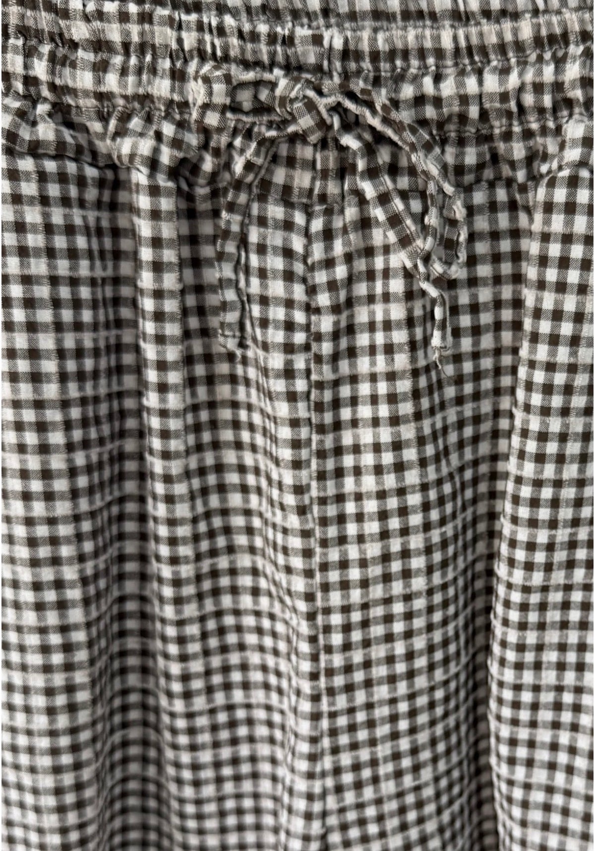 PANTALÓN VICHY MARRÓN