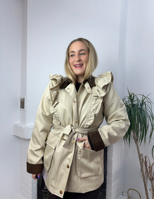 CHAQUETA BEIGE MARÍA
