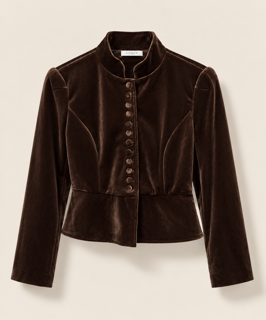 CHAQUETA TESSA MARRÓN