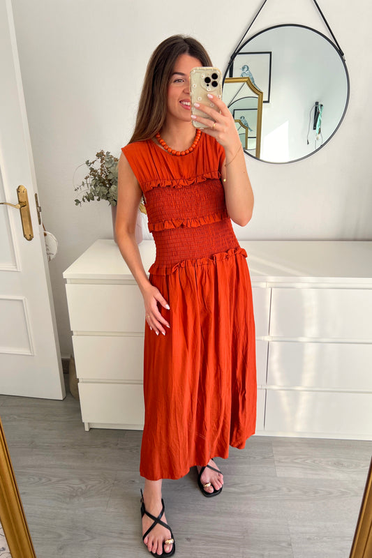 VESTIDO ISABELLA TEJA