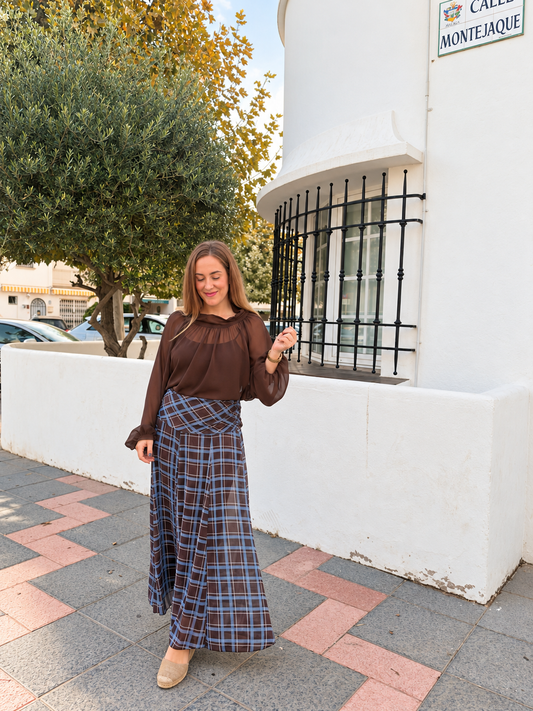 BLUSA MARRÓN