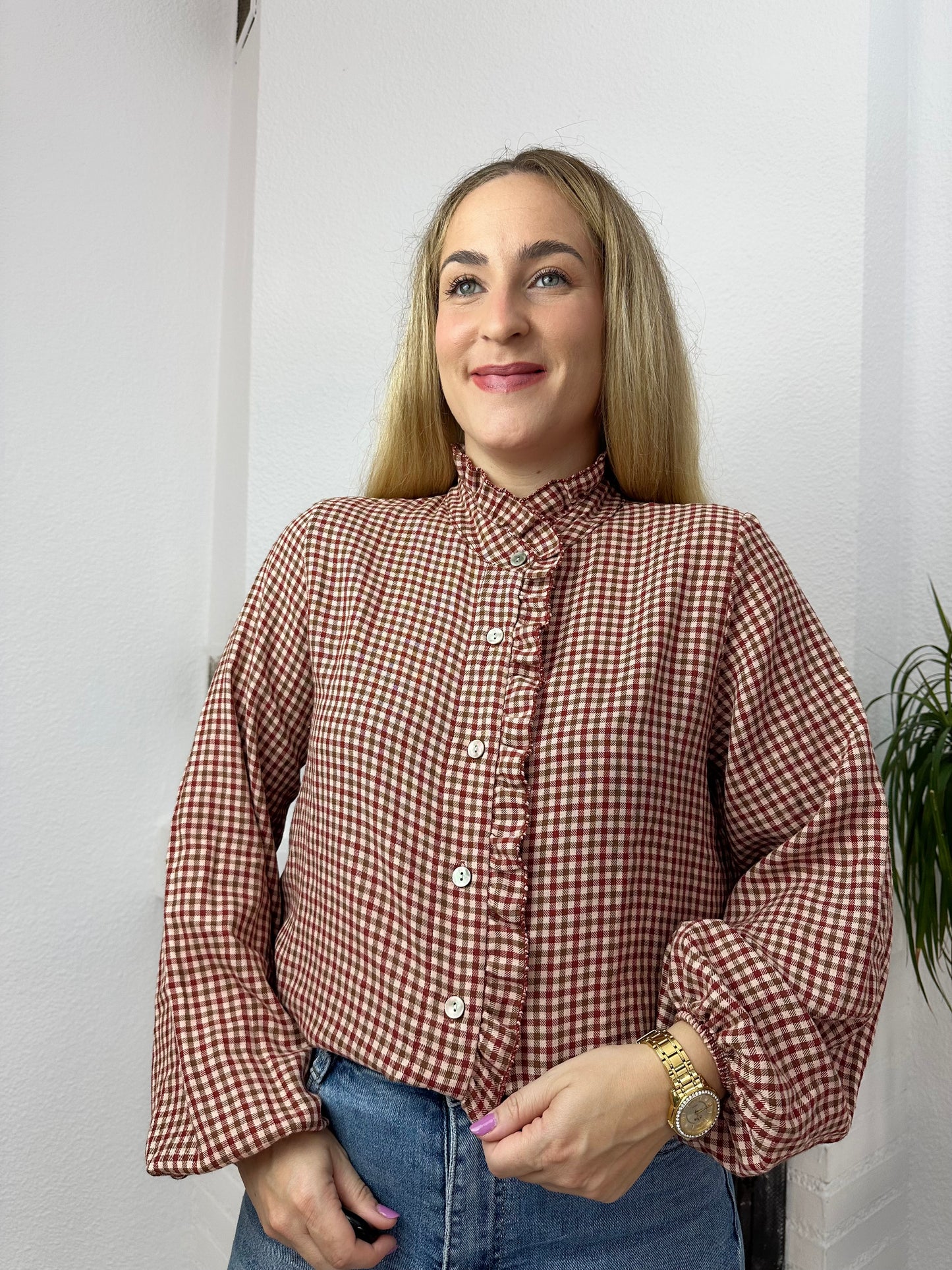 BLUSA VOLANTE