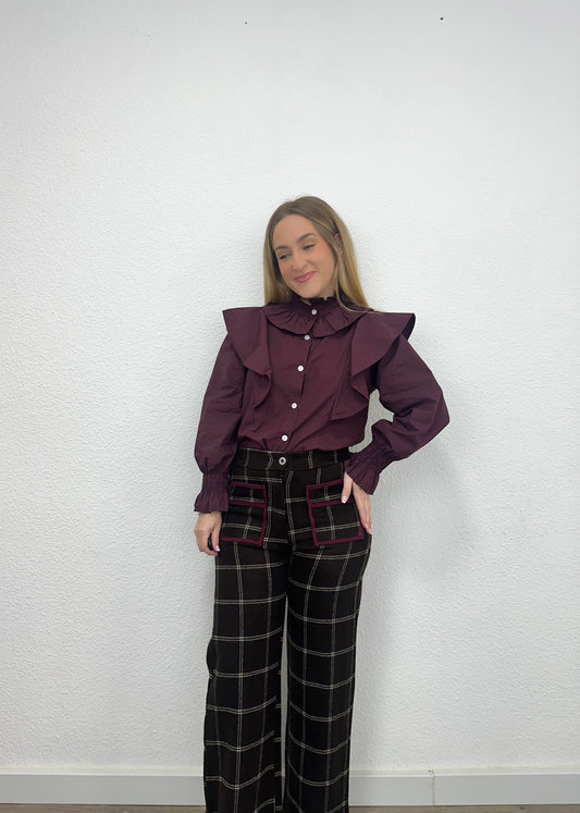 PANTALÓN ALEJANDRA CHOCOLATE