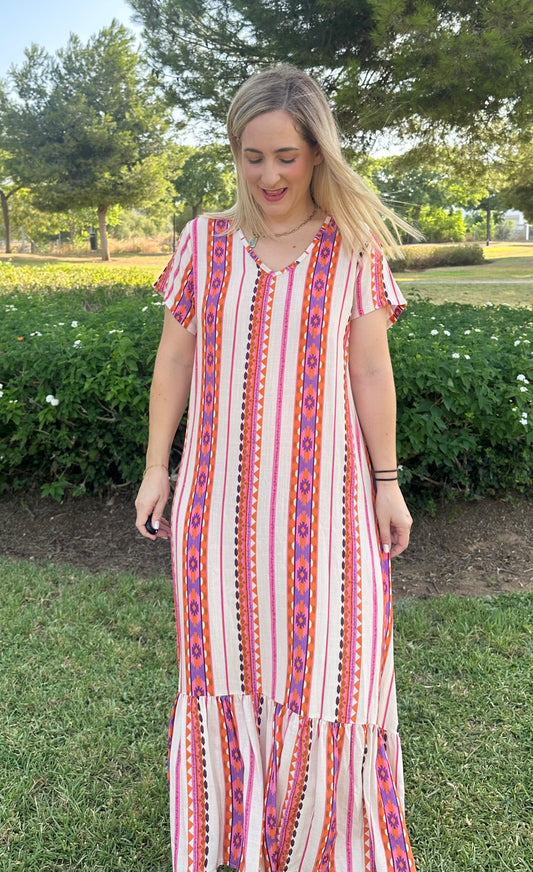VESTIDO CORAL