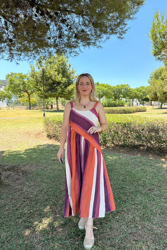VESTIDO RAYAS