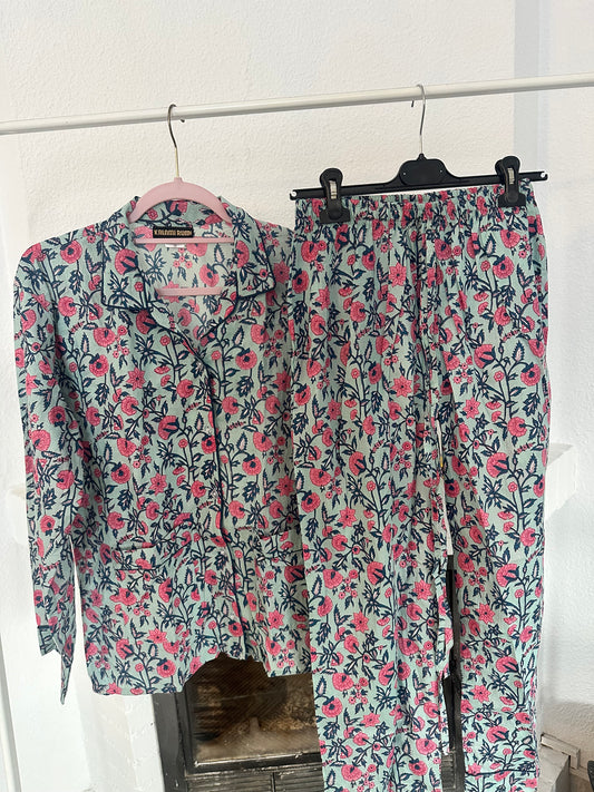 PIJAMA FLOR ROSA M