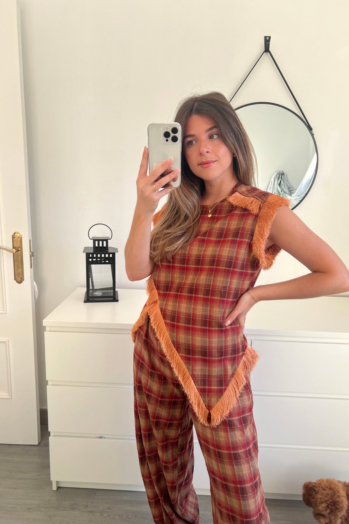 CONJUNTO FLECADO TEJA
